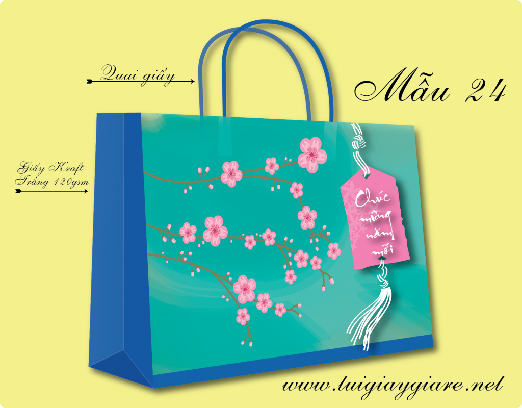 Túi giấy tết 2018