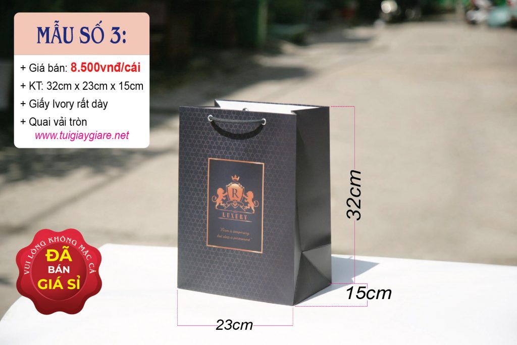 Túi giấy đựng rượu Chivas 21