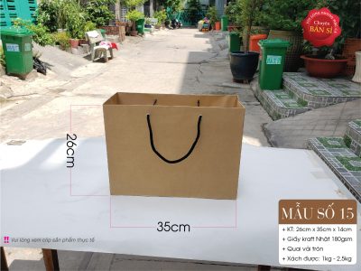 Túi thích hợp đựng quần áo thời trang hoặc sản phẩm tường đối nhẹ