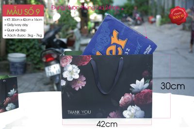 Túi có kích thước to và chắc chắn. Đựng vừa & xách được thùng bia 24 lon