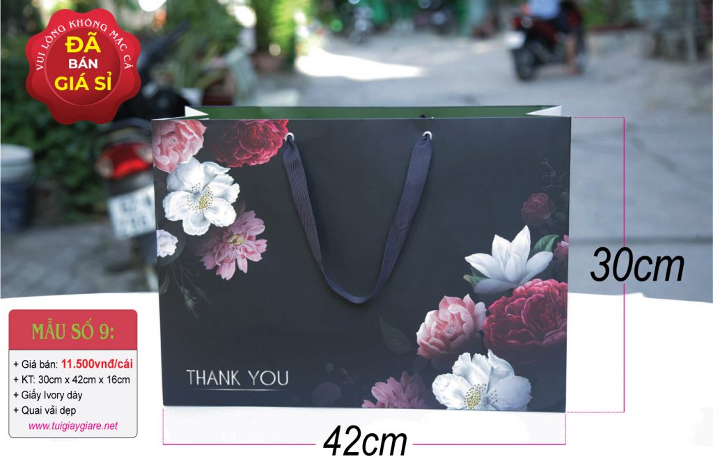 Túi giấy ngang size XL