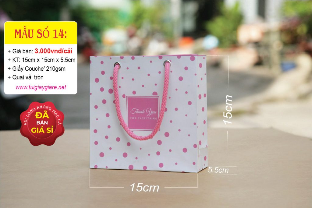 Túi giấy đựng mỹ phẩm