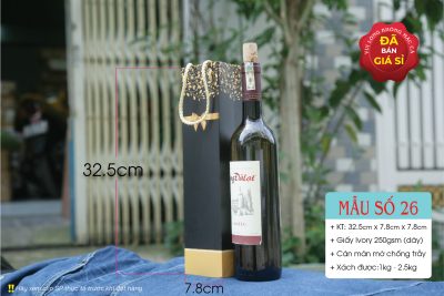 Wine paper bags 750ml