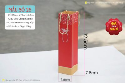 Túi đựng rượu vang 750ml