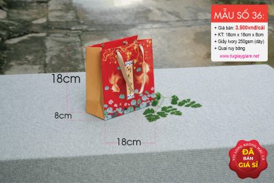 Túi giấy đựng quà tặng tết