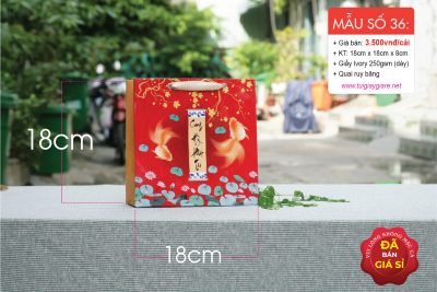 Túi giấy đựng quà tặng tết