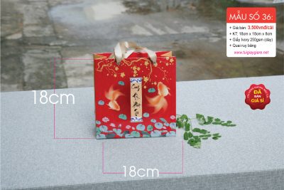 Túi giấy đựng quà tặng tết