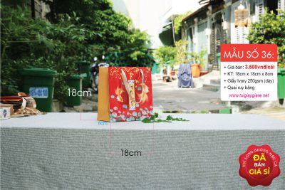 Túi giấy đựng quà tặng tết
