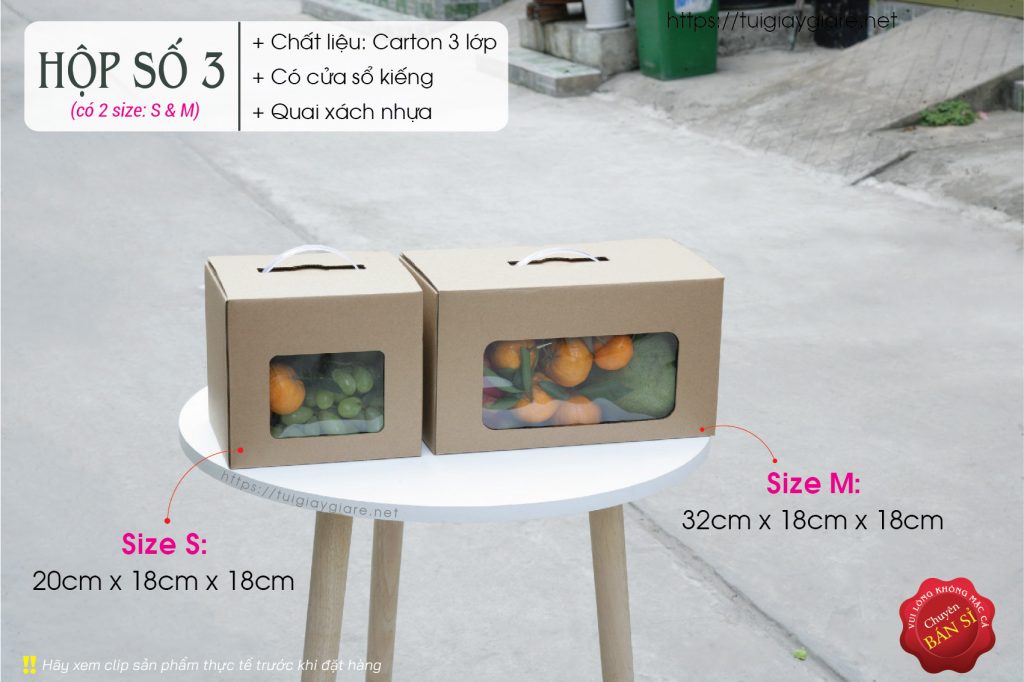 Fruit and Vegetable Packaging Boxes - Hộp giấy carton