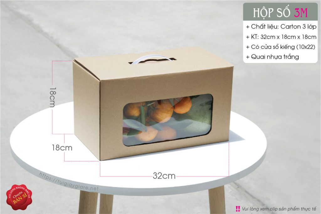 Hộp carton đựng trái cây