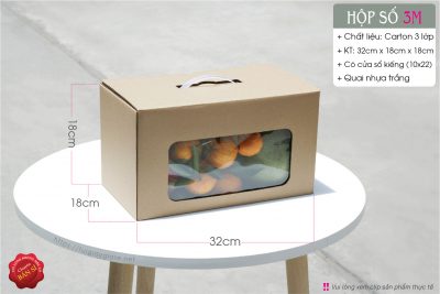 Hộp carton đựng trái cây
