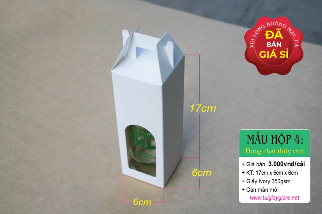 Hộp giấy đứng