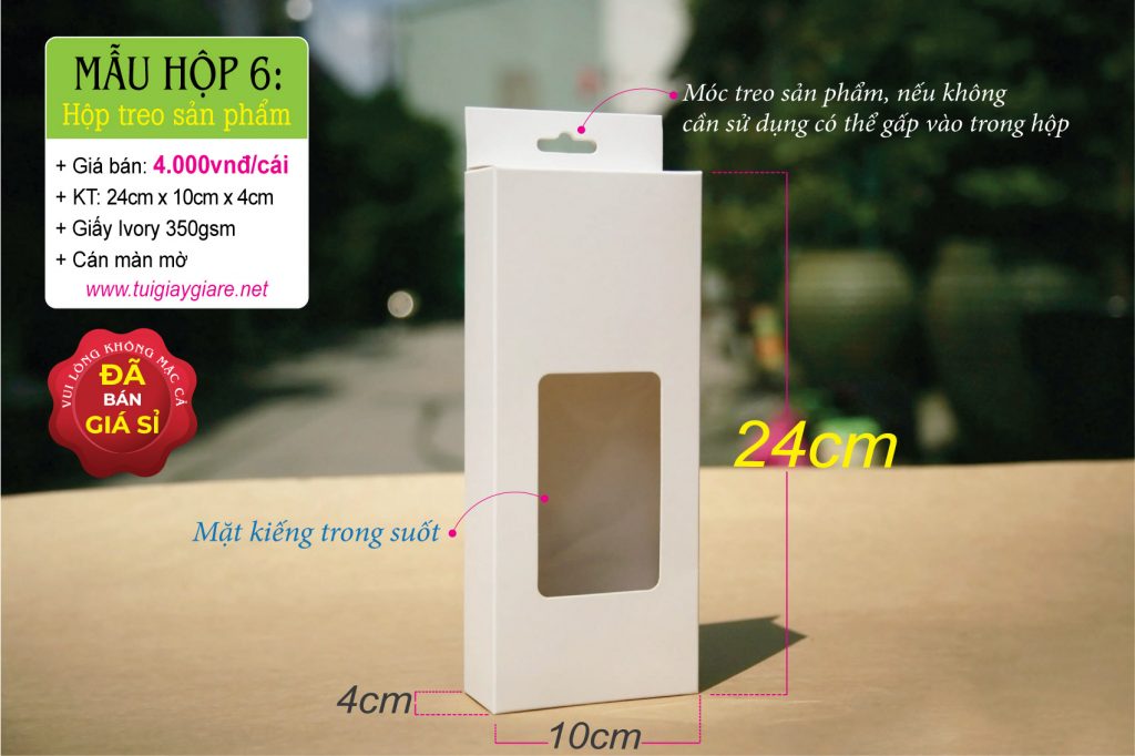 Hộp giấy có sẵn