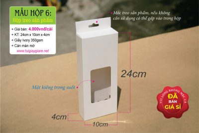 Hộp treo sản phẩm quảng cáo