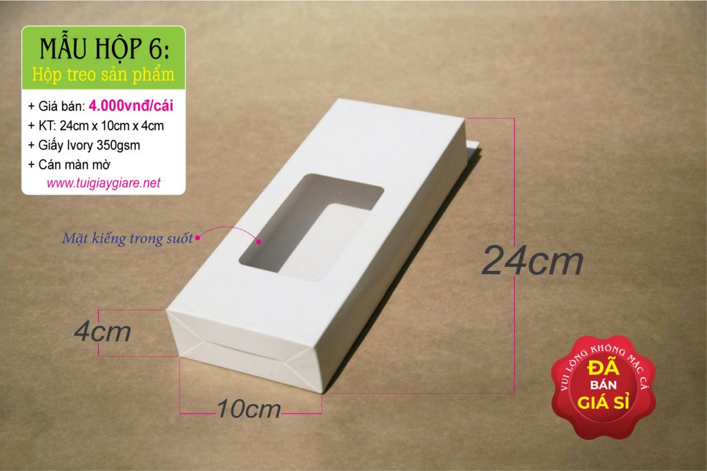 Hộp treo sản phẩm