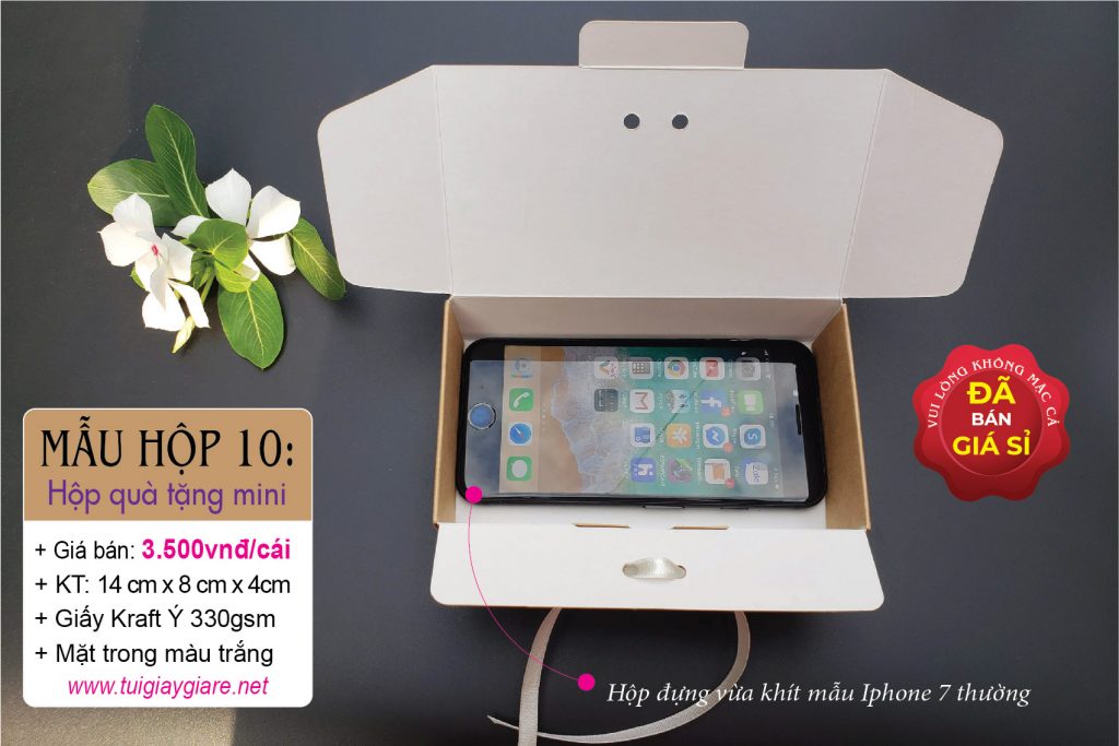 Hop qua tang mini