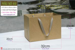 Túi giấy đựng trái cây