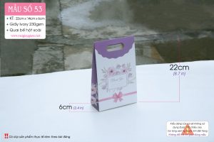 Túi giấy đựng quà tặng mỹ phẩm