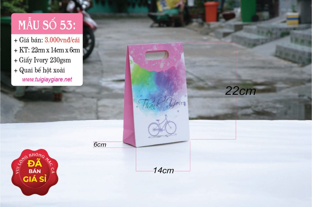 Túi giấy đựng quà tặng mỹ phẩm