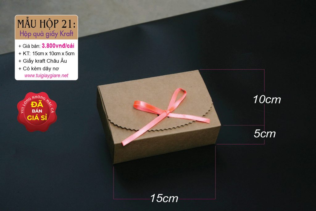Hộp quà giấy kraft