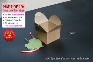 Hộp giấy đựng quà 20/10