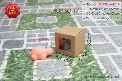 Hộp giấy vuông mini