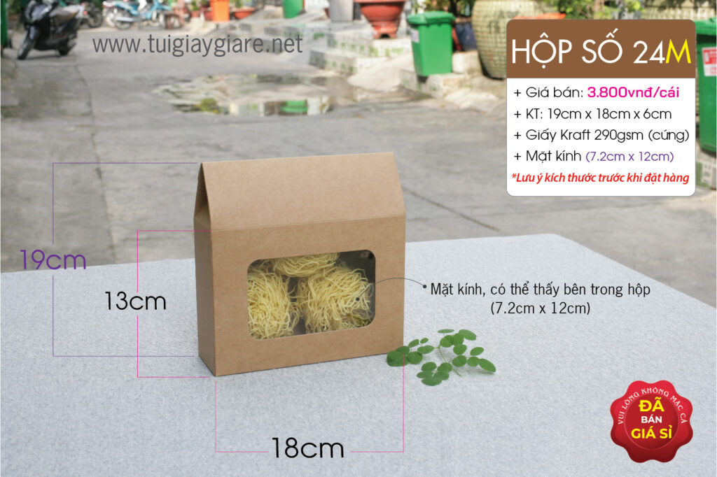 kraft paper box for hạt ngũ cốc, mắc ca