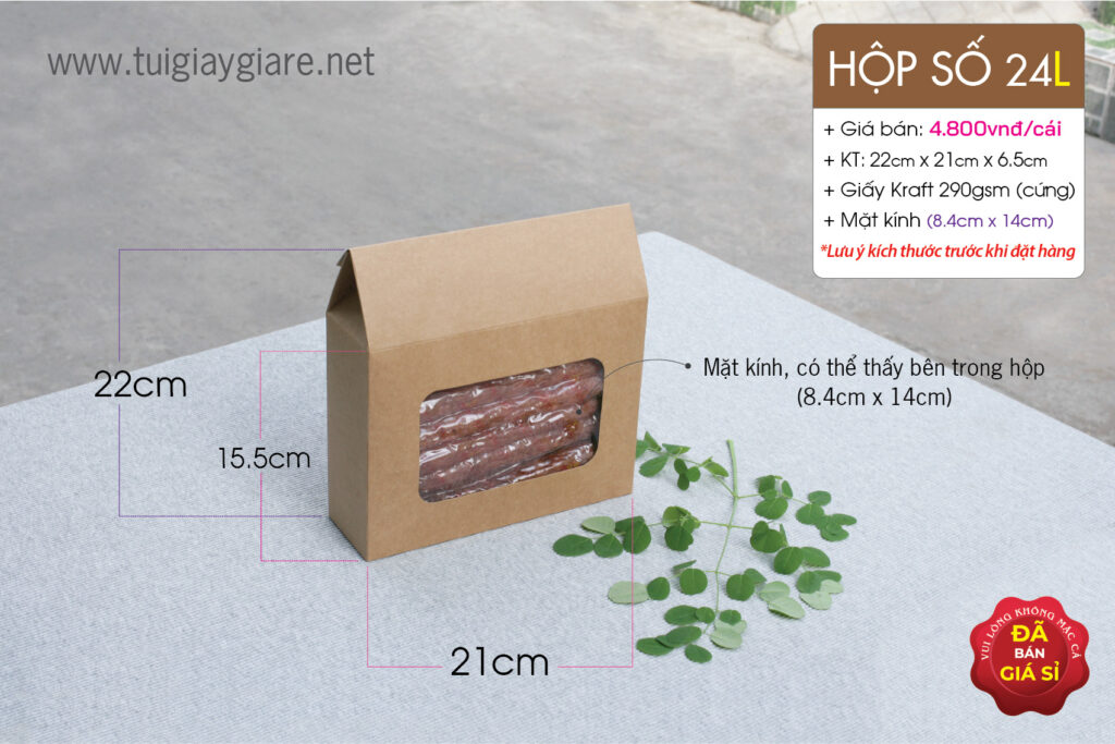 Kraft paper box by Vũ Thị ltd