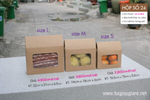 Hộp đựng nông sản, giấy huệ điền lạp xưởng, xúc xích, tôm khô, Thực phẩm ngày tết - hạt mắc ca, óc chó, hạt dẻ, hạnh nhân, ngũ cốc...