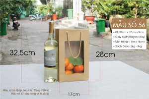 Túi đựng được 2 chai mật ong, mật nho, mật dâu 1 lít (lưu ý kích thước chai); hoa sáp
