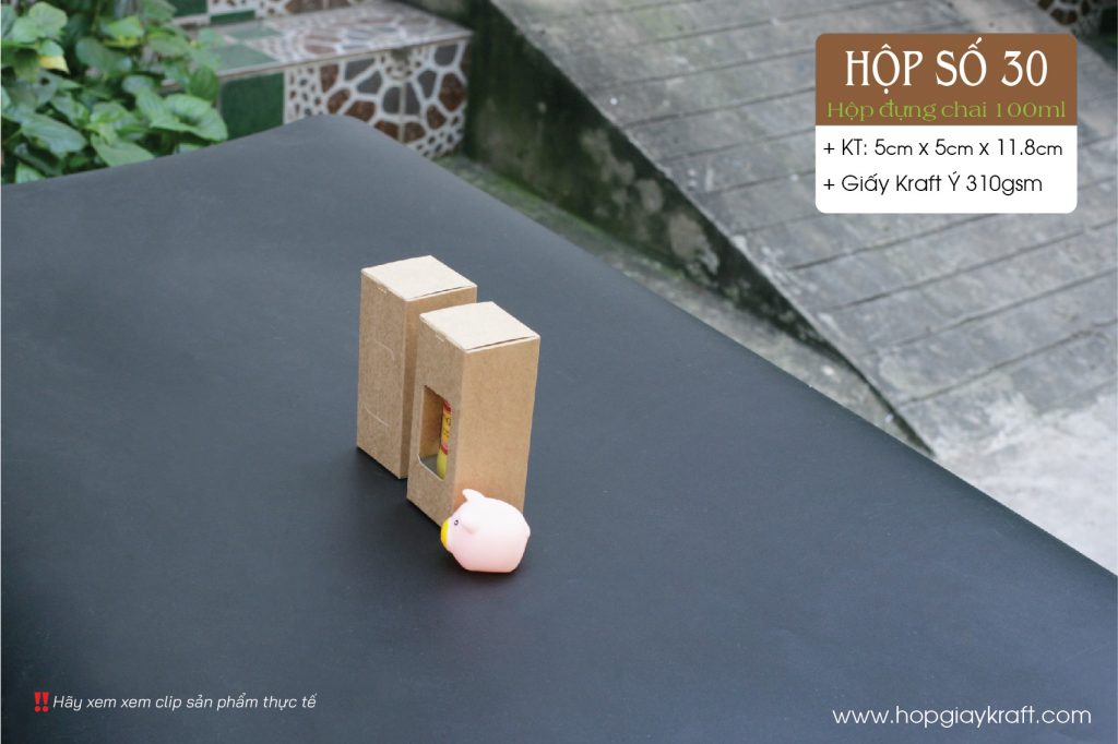 Essential oil paper box