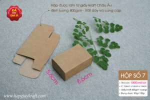 Hộp 7: Hộp giấy handmade